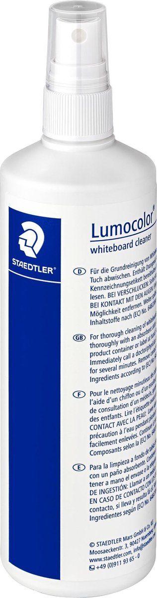 Staedtler nettoyant pour tableaux blancs - flacon 250 ml