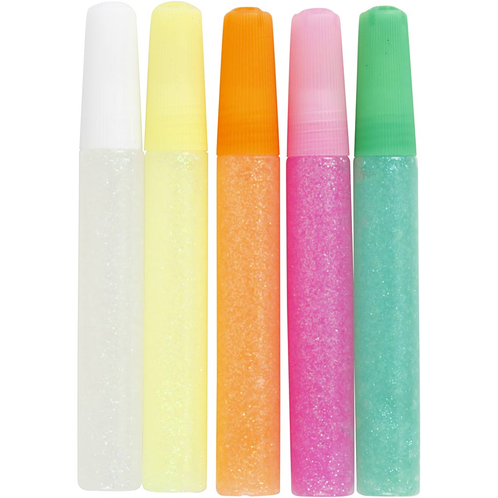 Https : www.ccobby.nl colle pailletée-couleurs pastel-5x10-ml-1-box