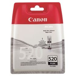 Cartouche d'encre noire Canon pgi-520bk