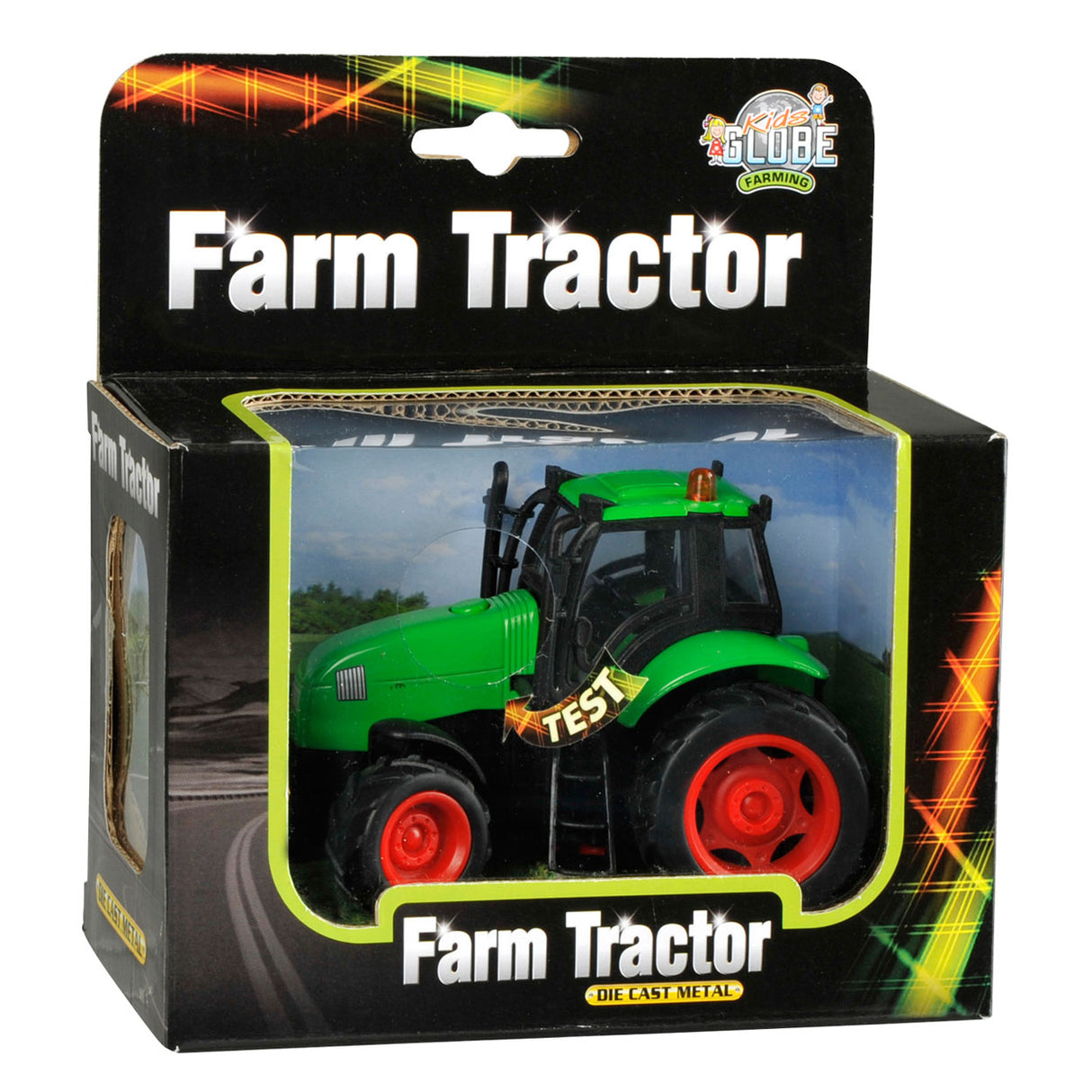 Tracteur globe pour enfants avec lumière et son, 1:32
