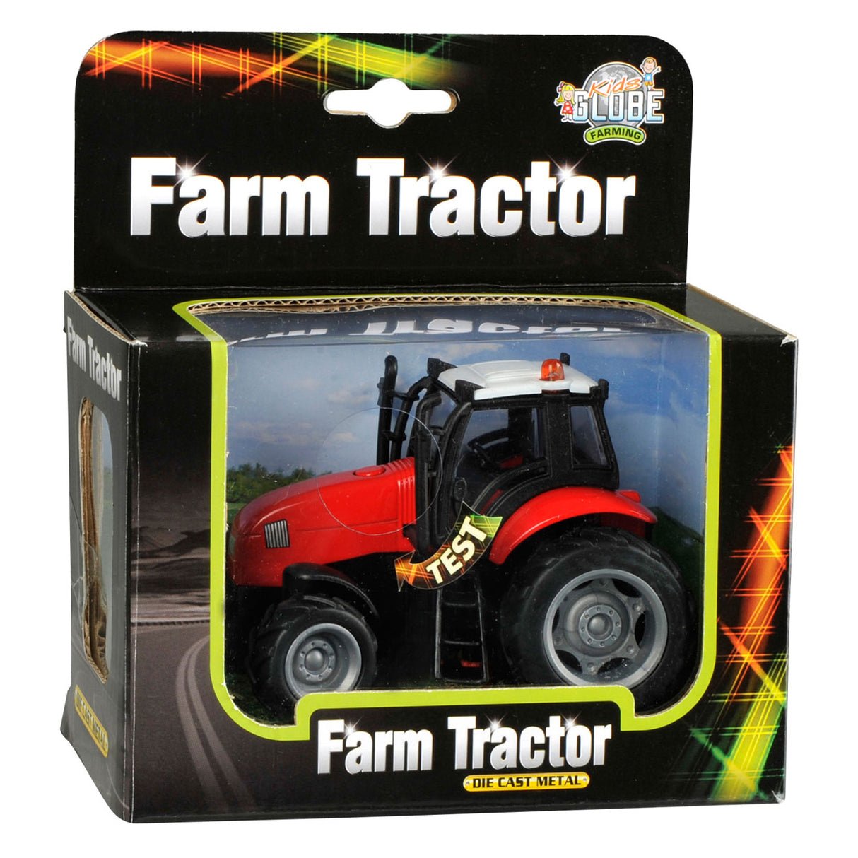 Tracteur globe pour enfants avec lumière et son, 1:32