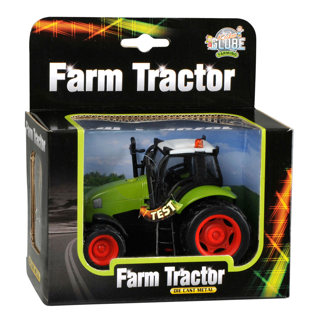Tracteur globe pour enfants avec lumière et son, 1:32