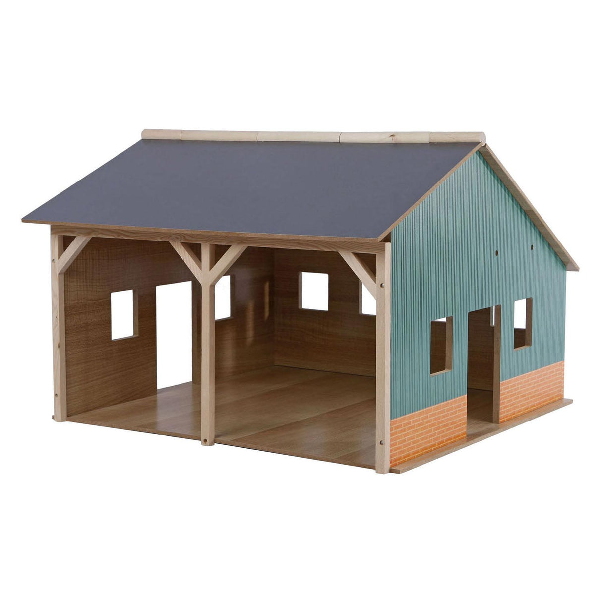 Globe Kids Shed pour 2 tracteurs, 1:16