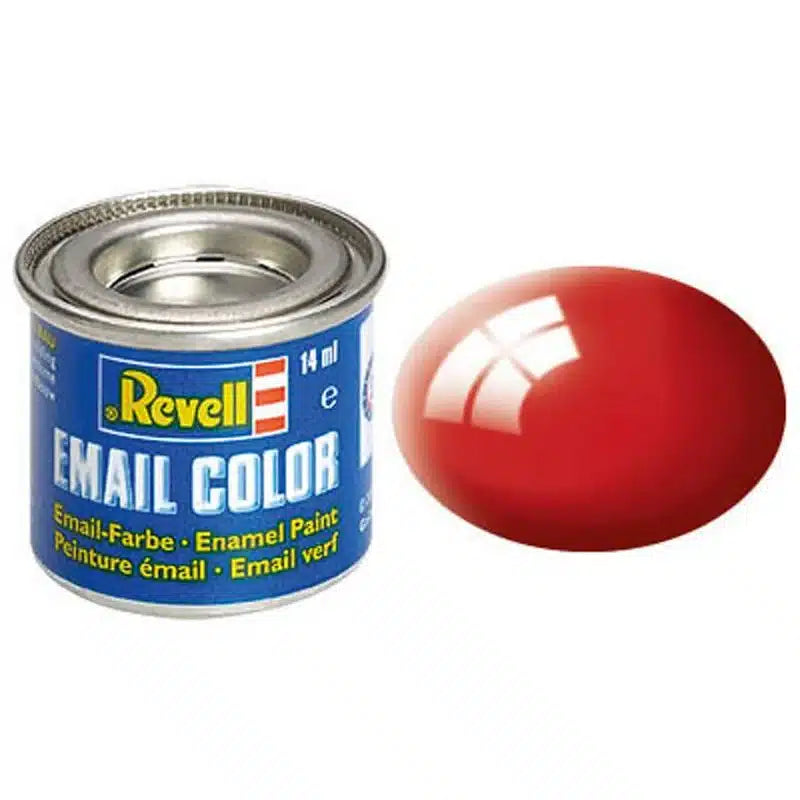 Revell Email Paint # 31 Fire Red, Glossy