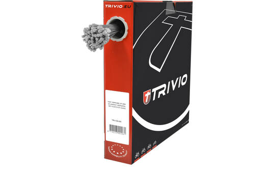 Trivio - câble intérieur de frein de course en acier inoxydable 1,5x2000mm - 100 pcs.