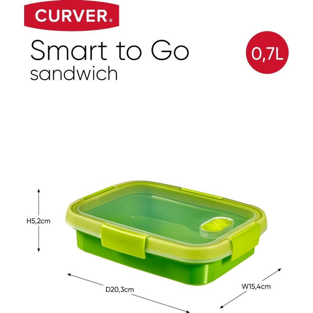 Boîte à sandwich Curver smart to go 0,7 l