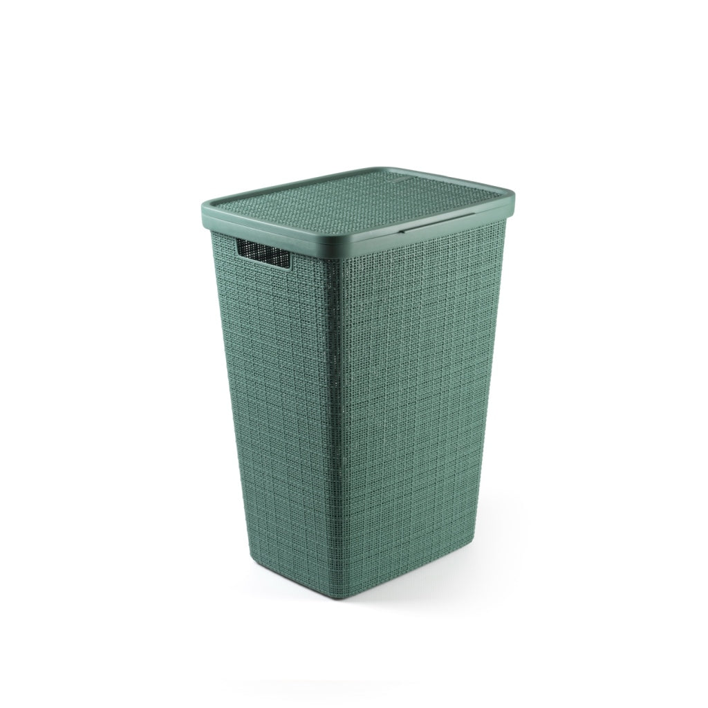 Curver Curver Boîte de Lavage en Jute 58 Litres Velours Pin