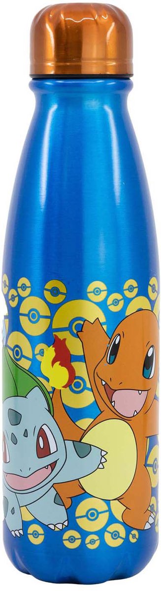 Gourde en aluminium Pokémon, 600 ml
