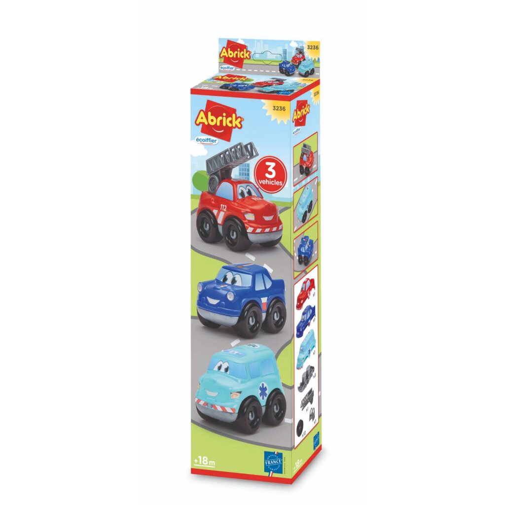 Coffret de voitures Abrick 3 pièces
