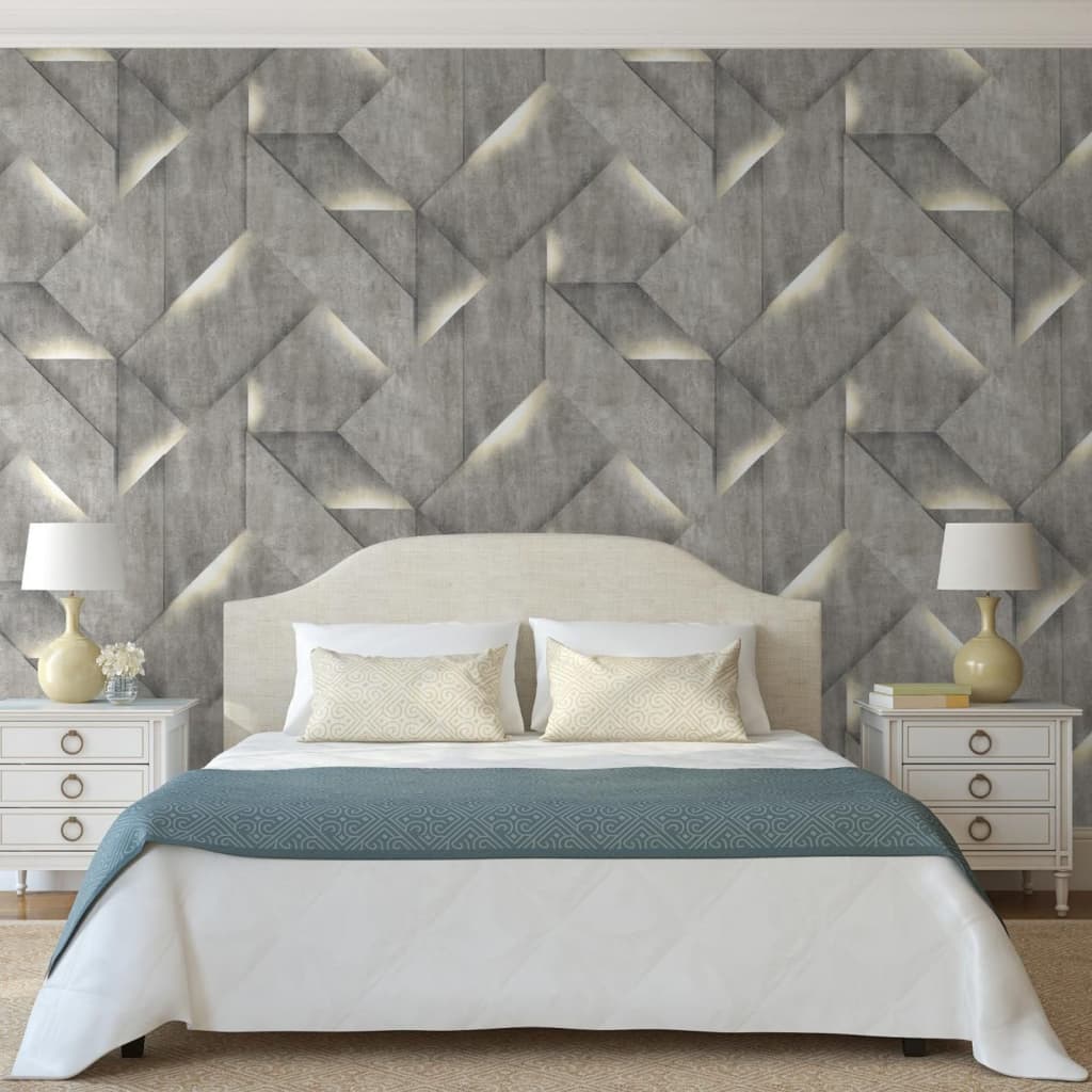 Fond d'écran de couverture murale néerlandaise onyx gris foncé