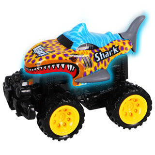 Monster truck avec lumière et son assortis | 8 pièces