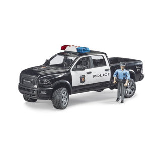 Bruder Auto Dodge Ram Police avec une silhouette
