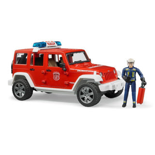 Bruder jeep wrangler pompiers