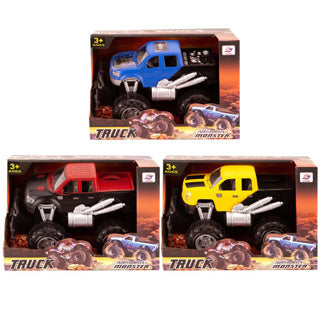Monster truck friction 3 assortis | 3 pièces