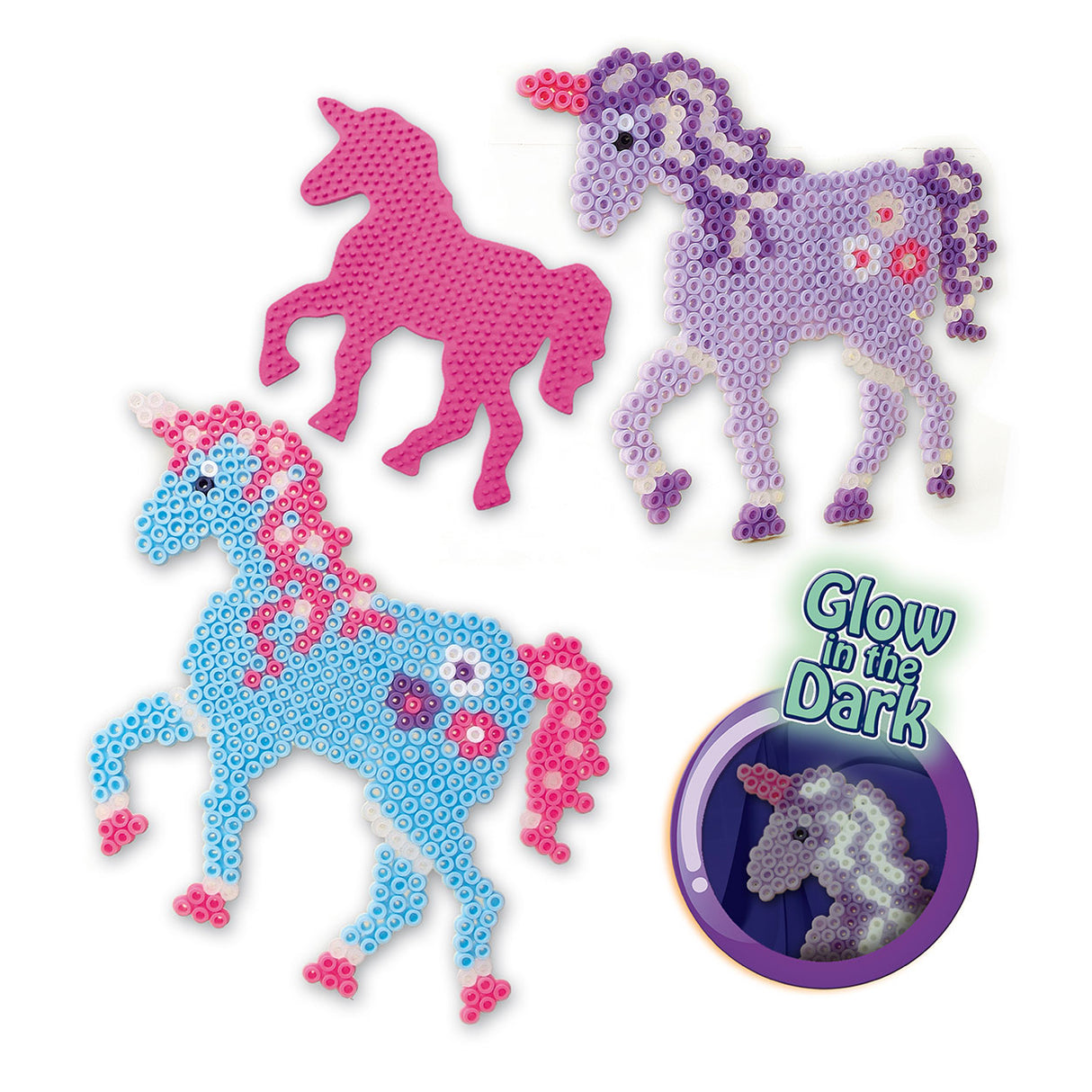 Ses beedz perles thermocollantes cheval fantaisie