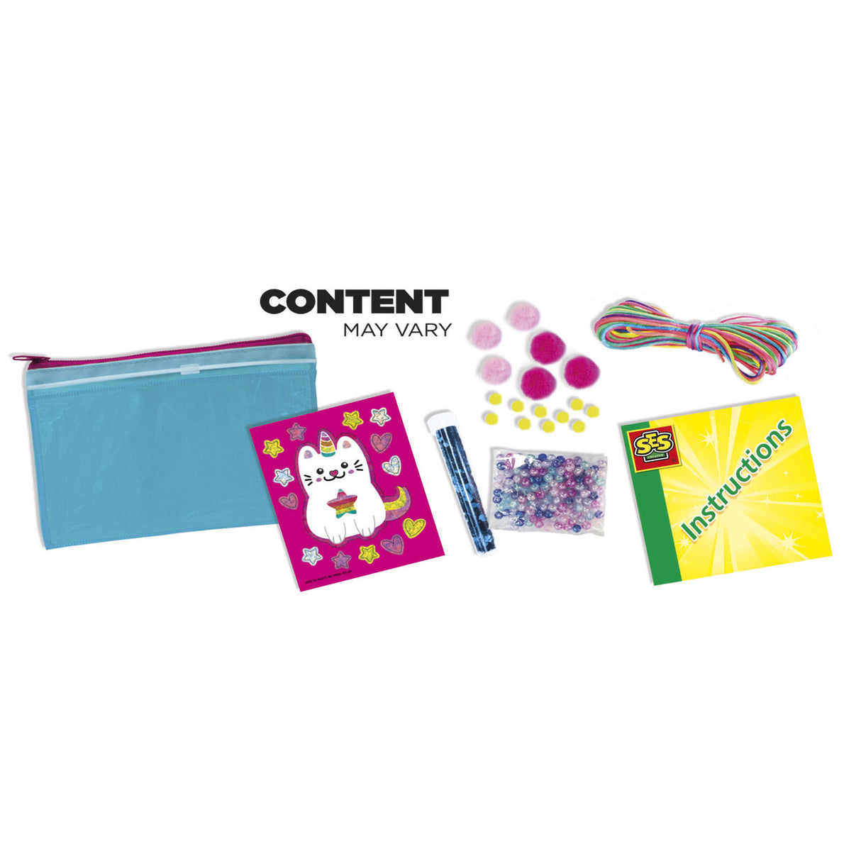 Trousse à crayons SES Pom Pom Designer