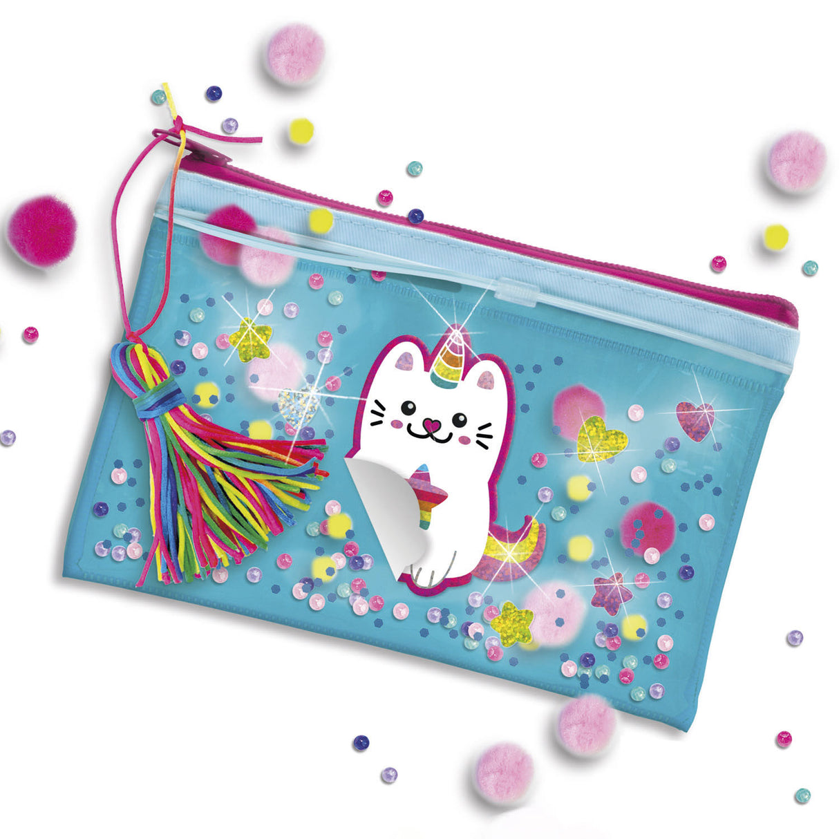 Trousse à crayons SES Pom Pom Designer
