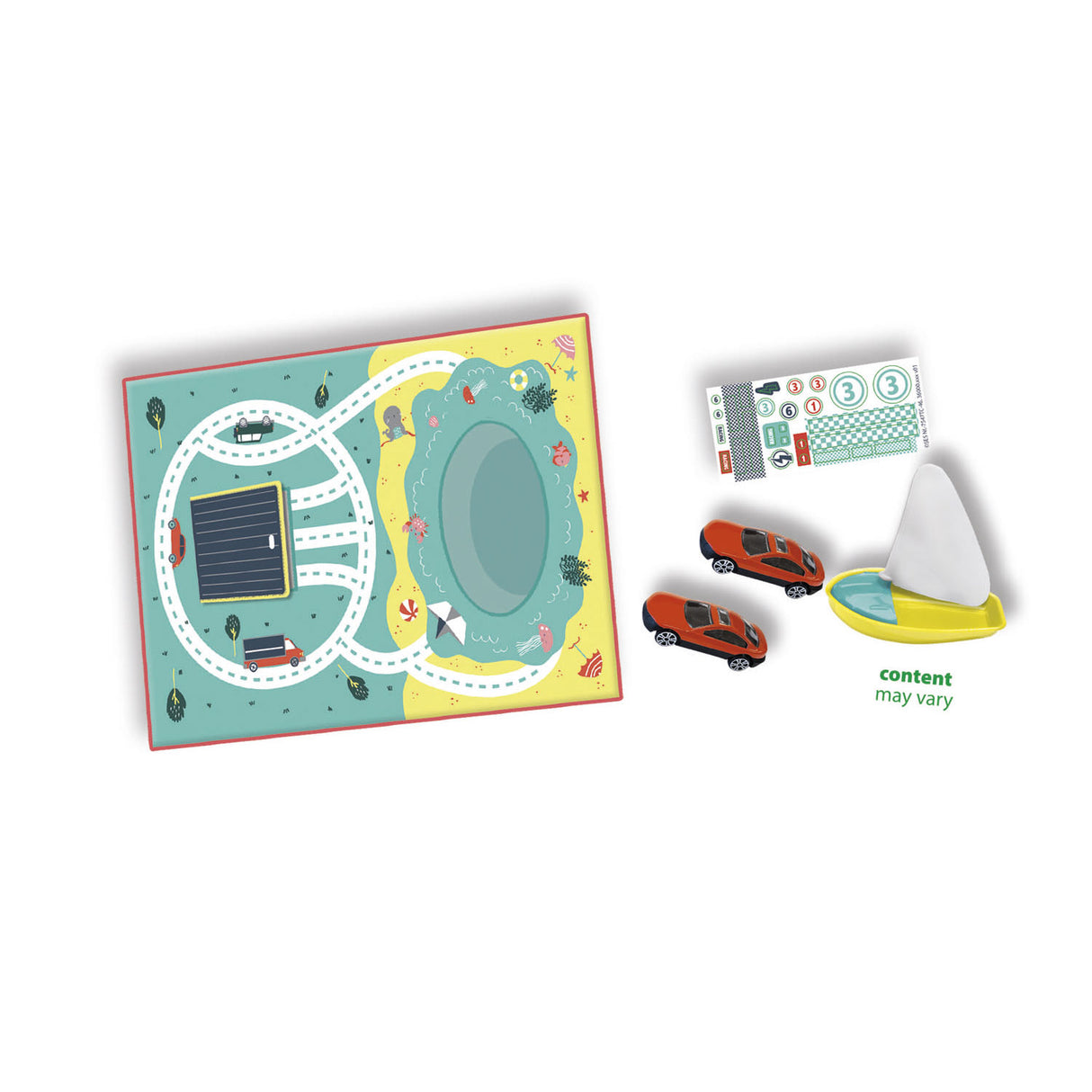 Ses Sand Play Mat Water and Roads