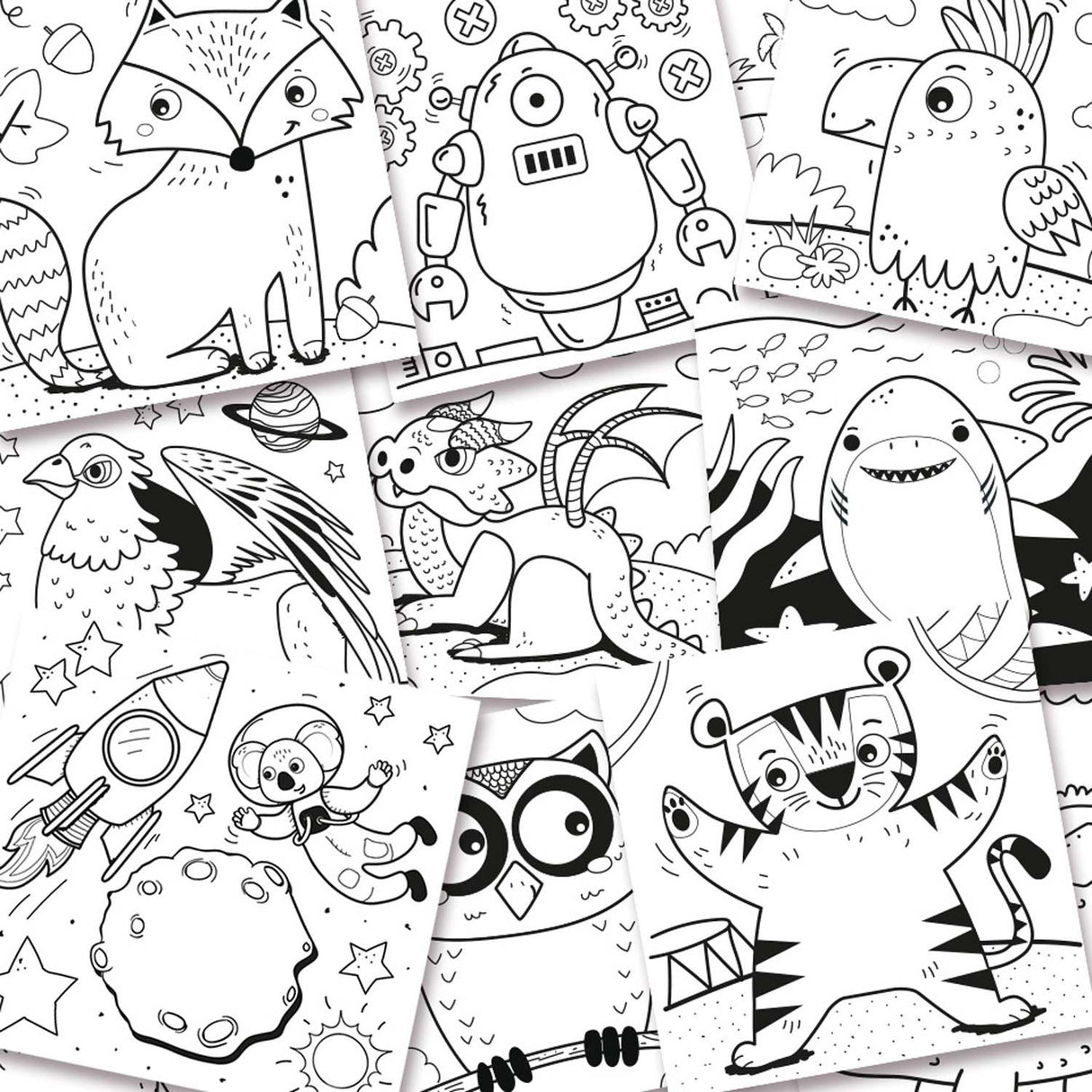 Livre de coloriage Ses paillettes magiques