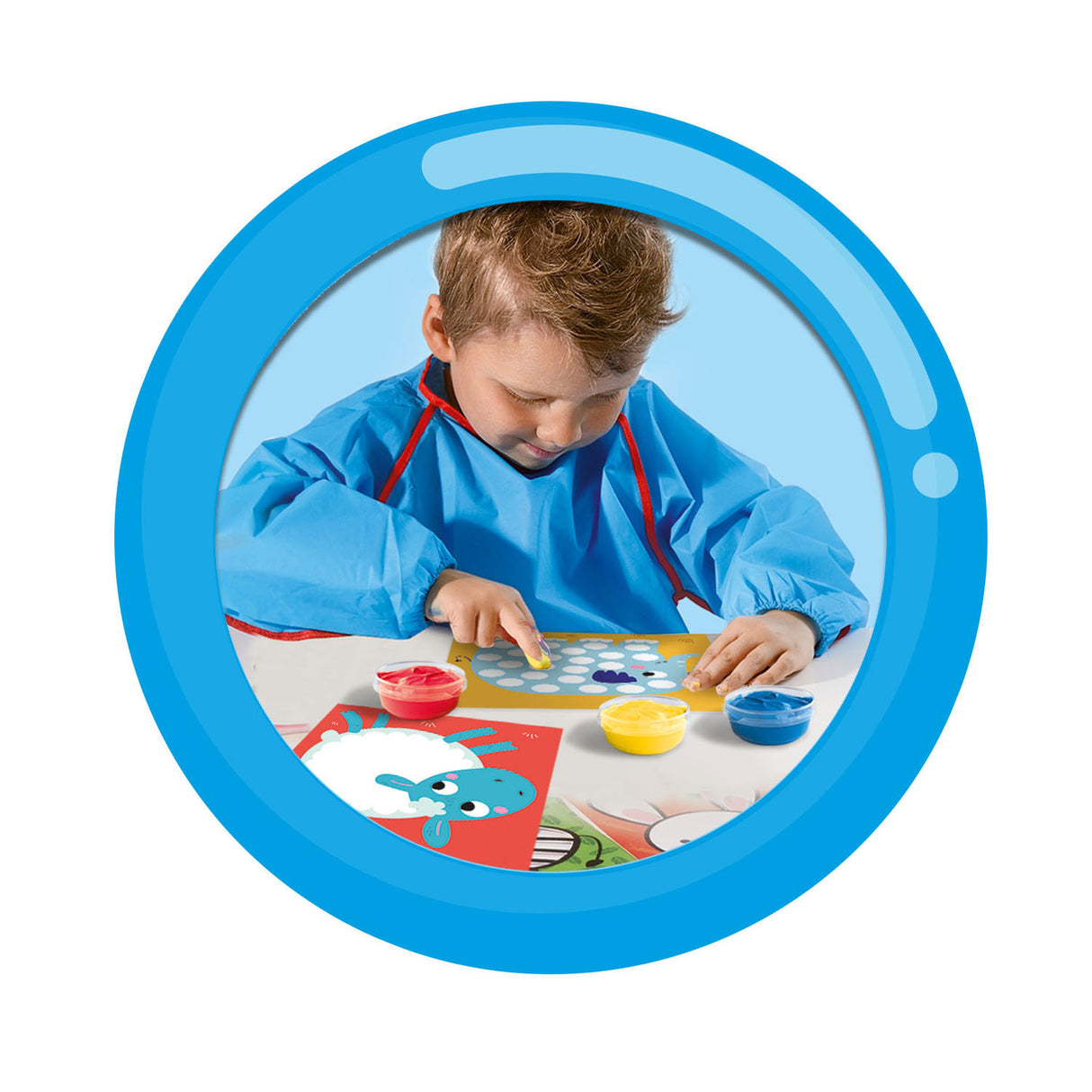 Ses My First - Empreinte de peinture d'empreintes digitales