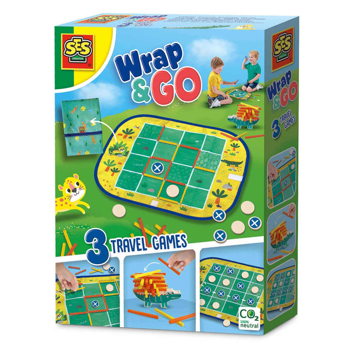 Ses jeux de voyage wrap and go, 3en1