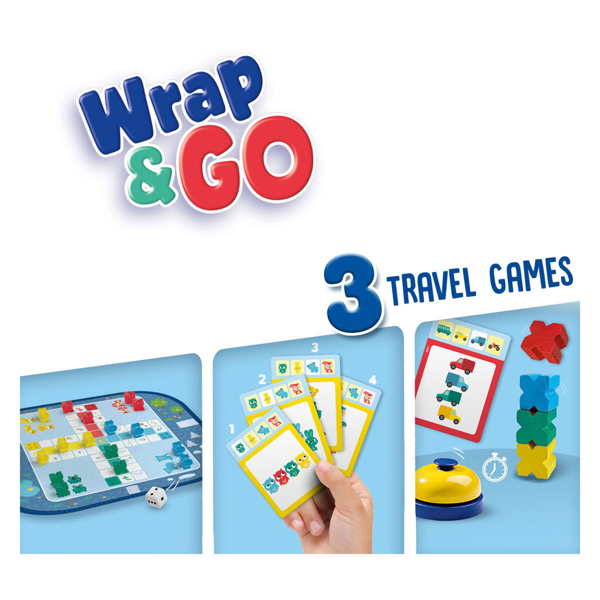 Ses jeux de voyage wrap and go, 3en1