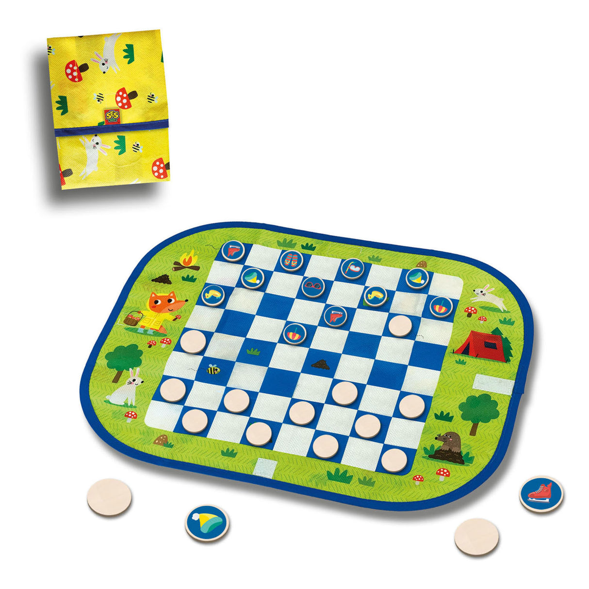 Ses jeux de voyage wrap and go, 3en1