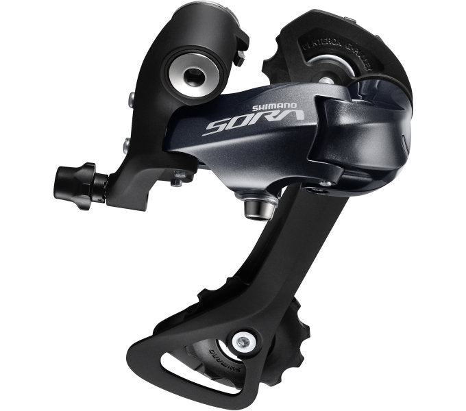 Dérailleur arrière Shimano 9 vitesses sora rd-3000 gs top normal - noir (emballage atelier)