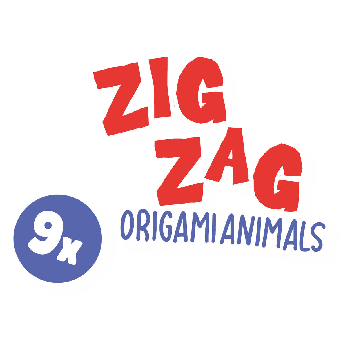 Ses créatifs ses zigzag origami animaux