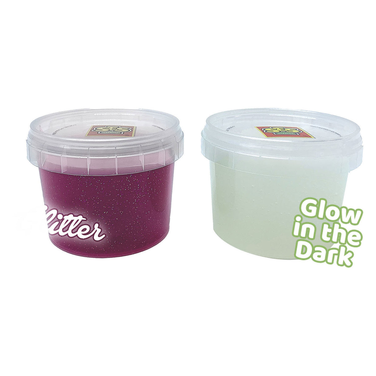 Ses slime - brille dans le noir 2x120gr