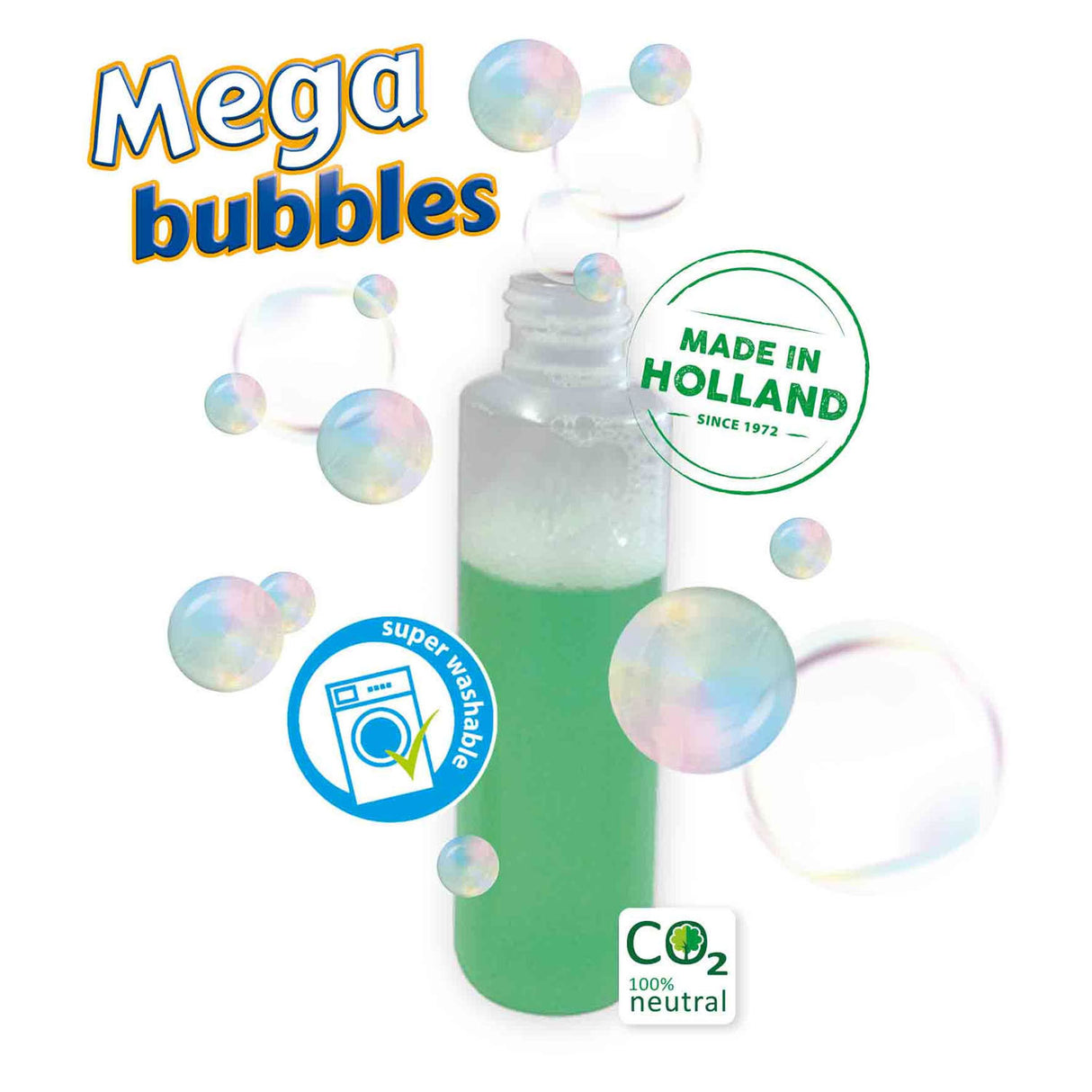 Ses méga bulles créatives en toile d'araignée