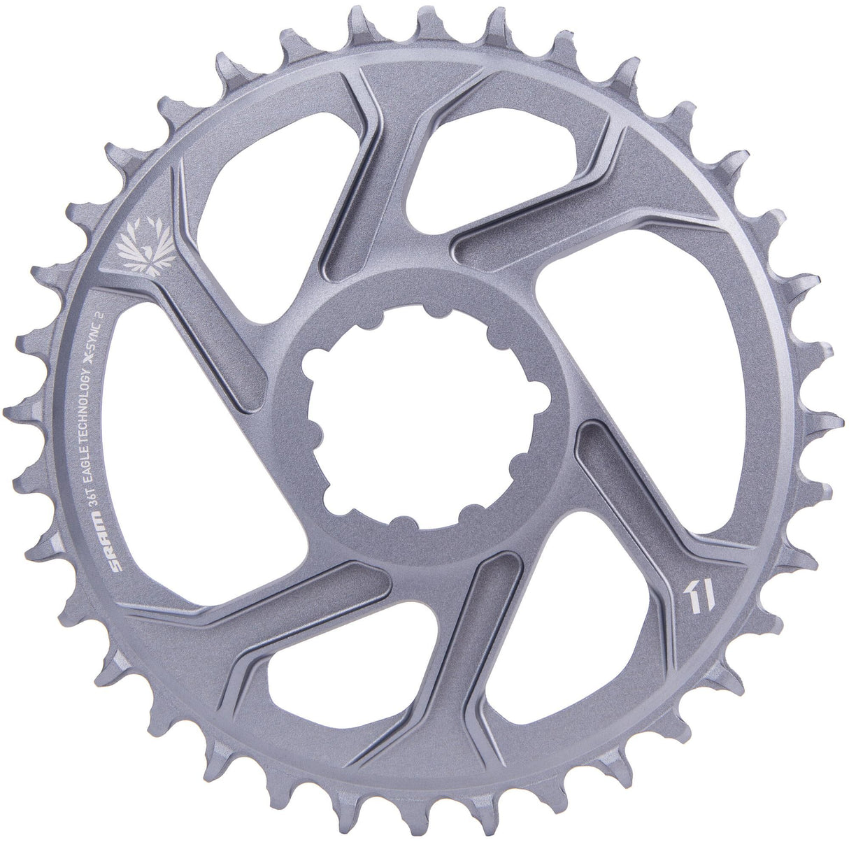 Sram plateau x-sync 2 plateau x-sync 2 36t gris polaire