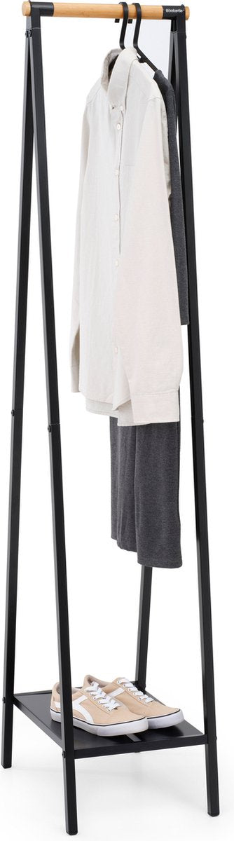 Brabantia Linn portant à vêtements compact - noir mat