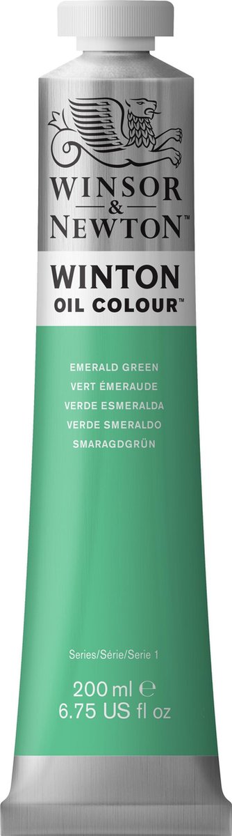 Winsor Newton Winton couleurs à l'huile 200ml vert émeraude