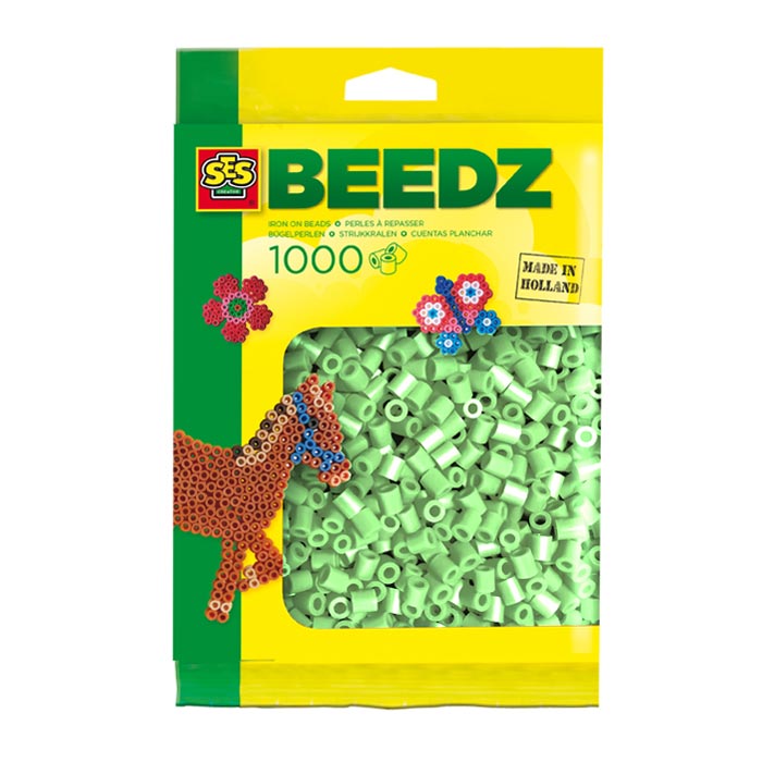Ses perles thermocollantes - vert menthe, 1000pcs.