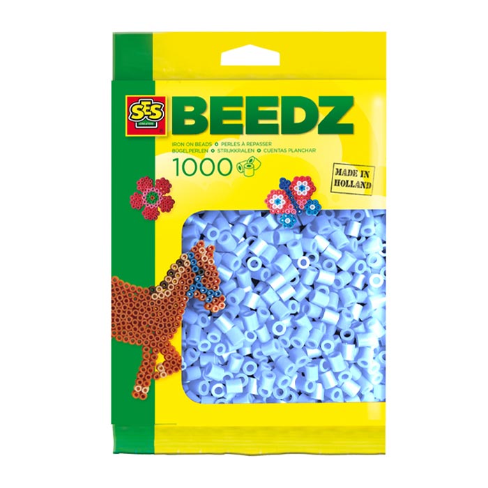 Ses perles thermocollantes - bleu clair, 1000pcs.