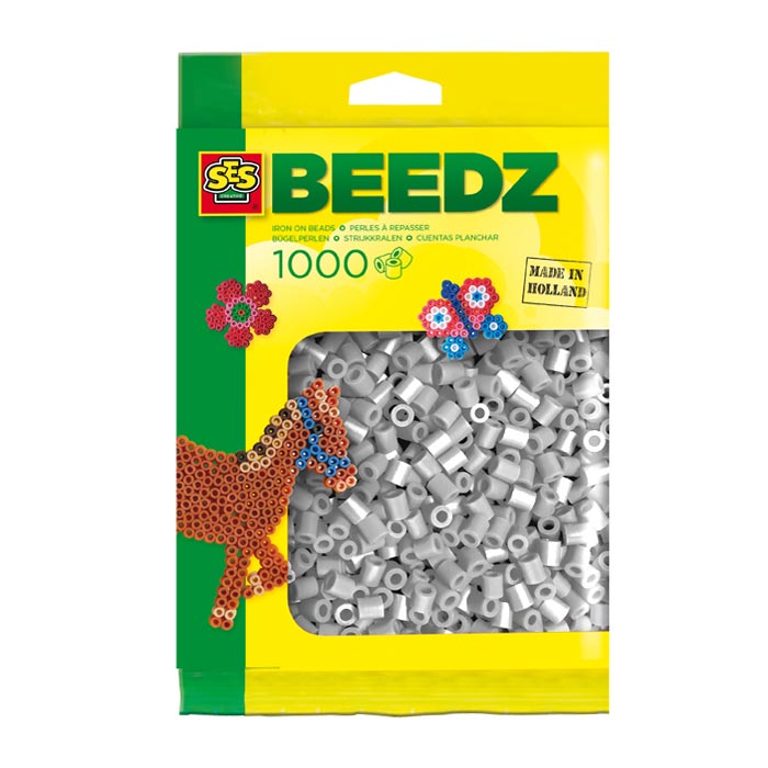 Ses perles thermocollantes - gris, 1000 pcs.