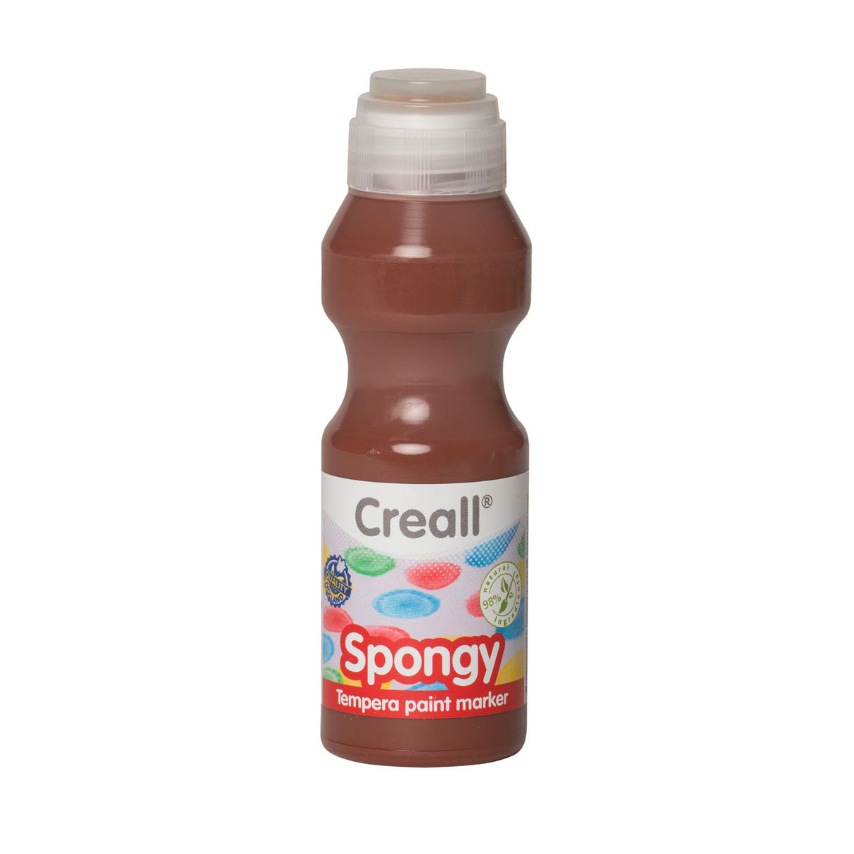 Creall bâton de peinture spongieux marron, 70ml