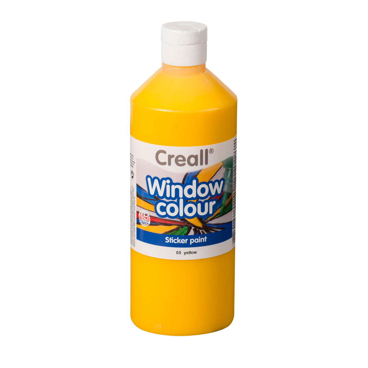 Peinture pour fenêtres Creall jaune, 500ml