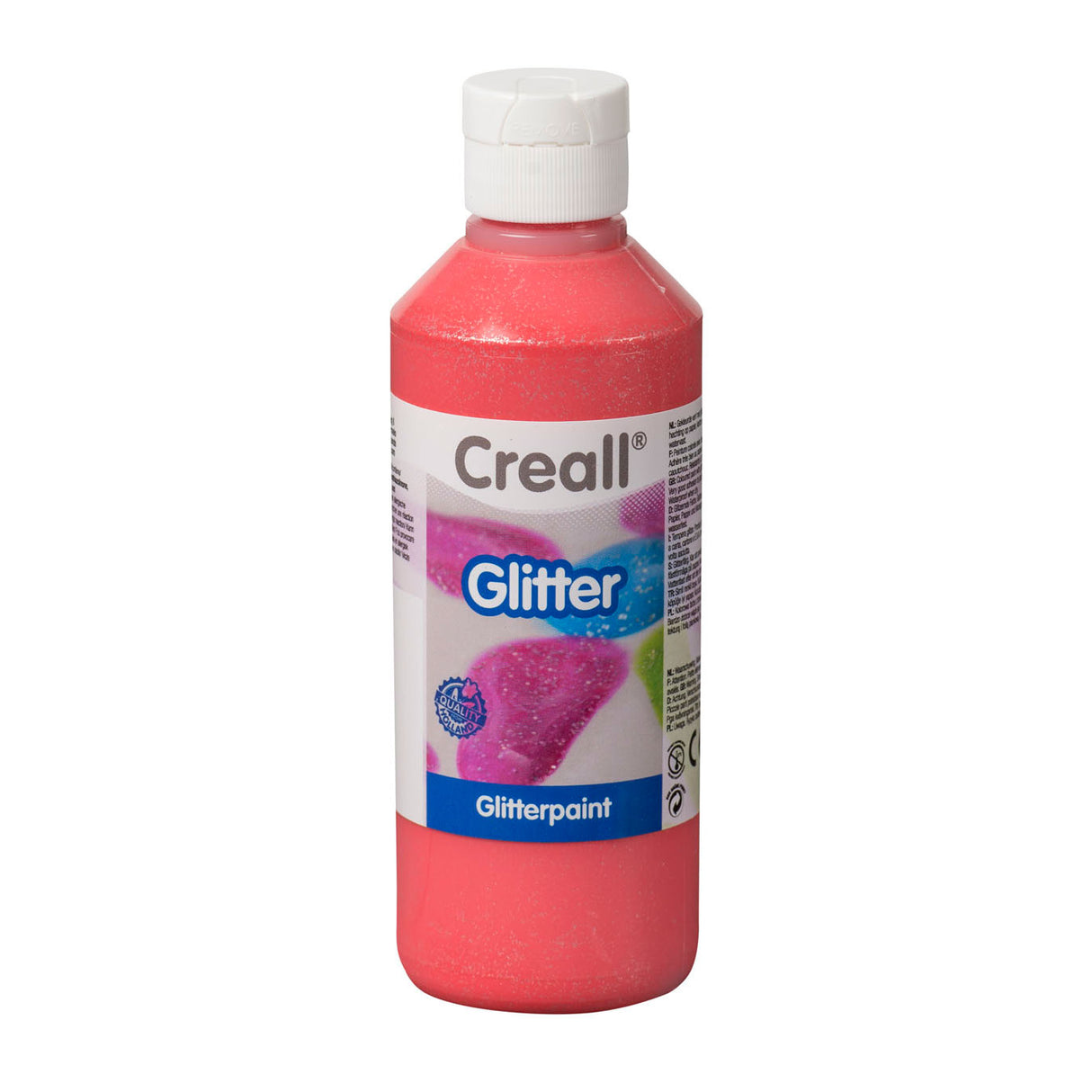 Peinture pailletée Creall rouge, 250ml