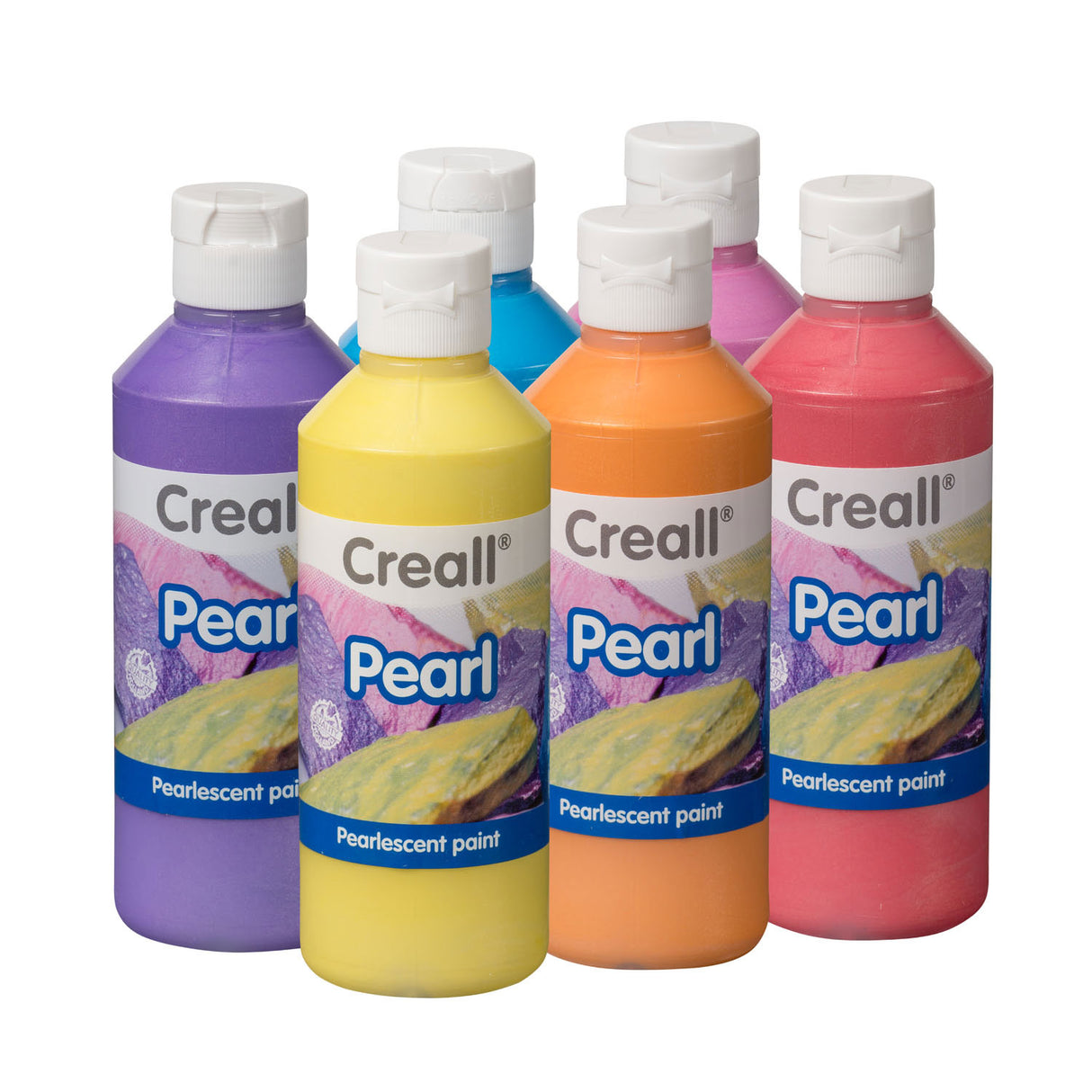 Peinture nacre Creall, 6x250ml