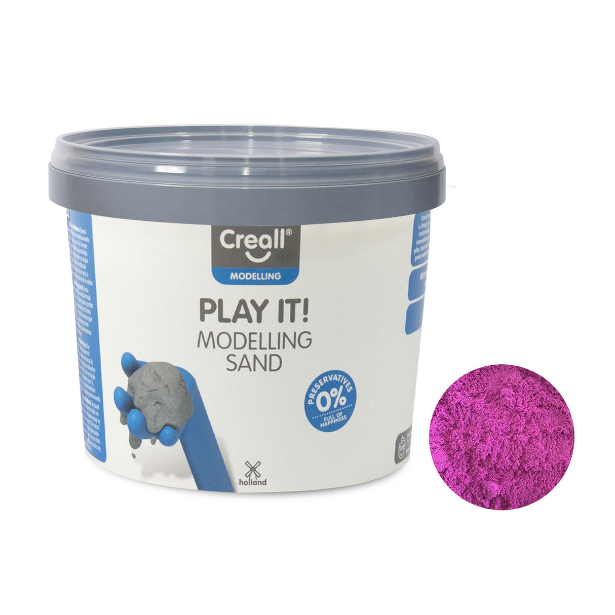 Creall play it play sable violet, 750gr.