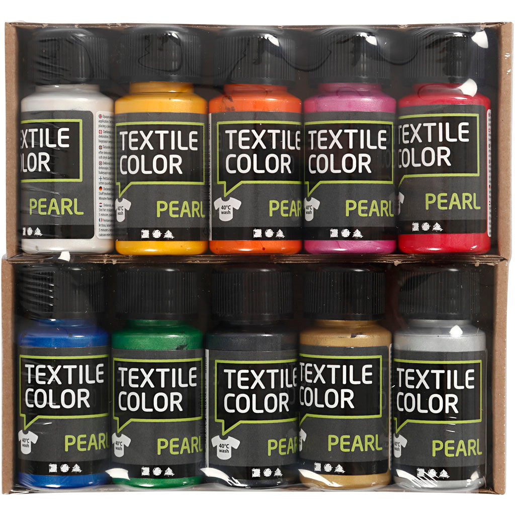 Société créative https: www.ccobby.nl textile-colour-mother-of-pearl-various-colours-10x50-ml-1-box