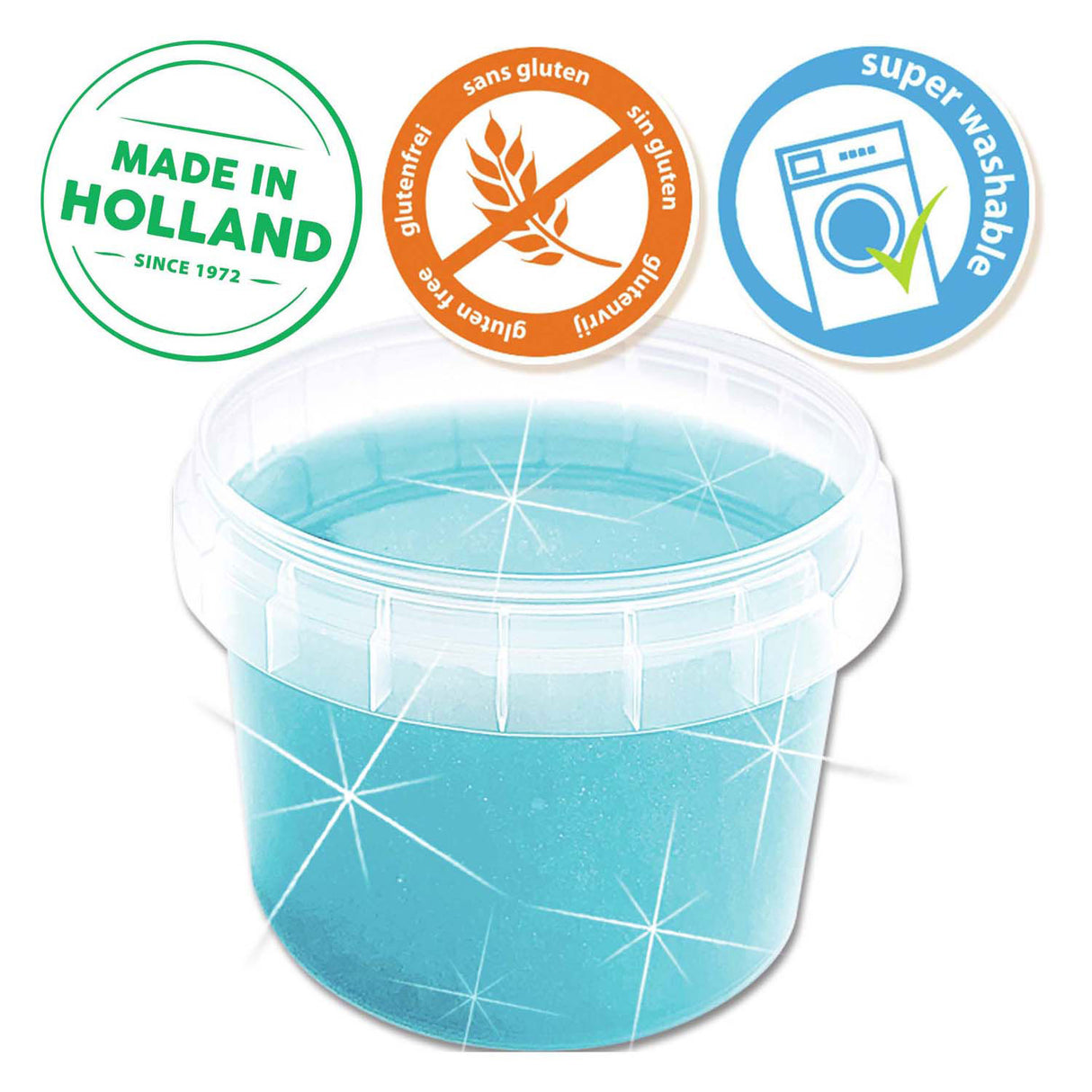 Ses slime - paillettes bleues 140g