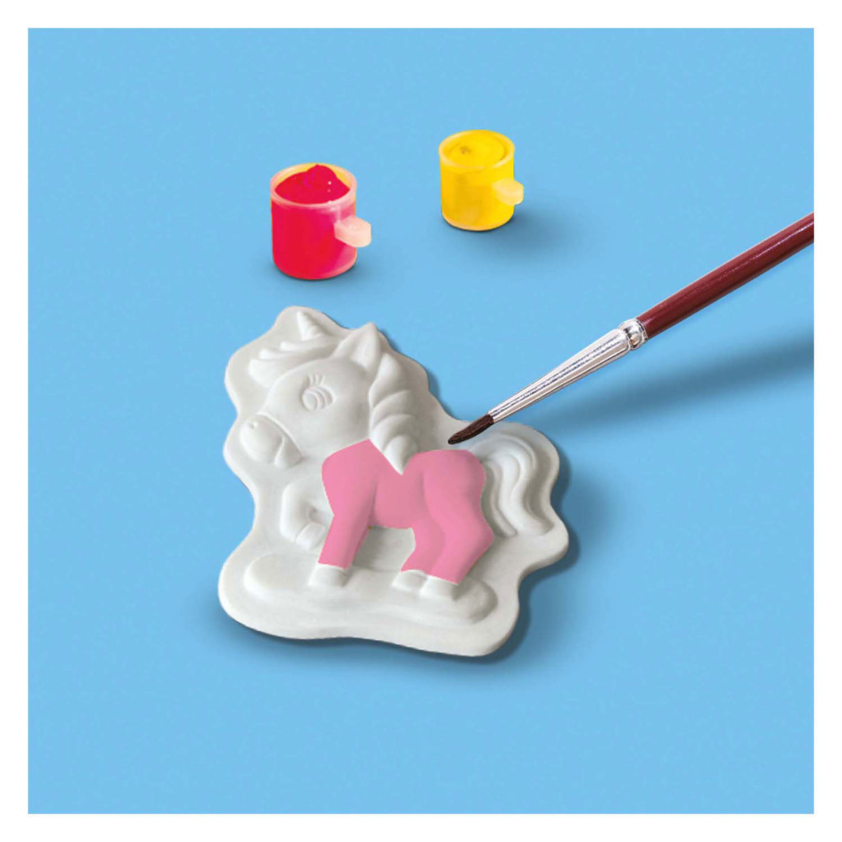 Ses moulage et peinture de bébés licornes