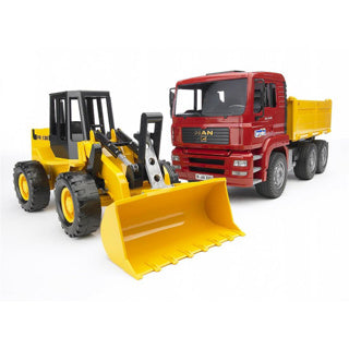 Camion et bulldozer Bruder