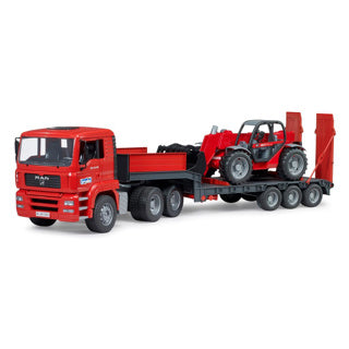 Camion Bruder man tga avec manitou mlt 633