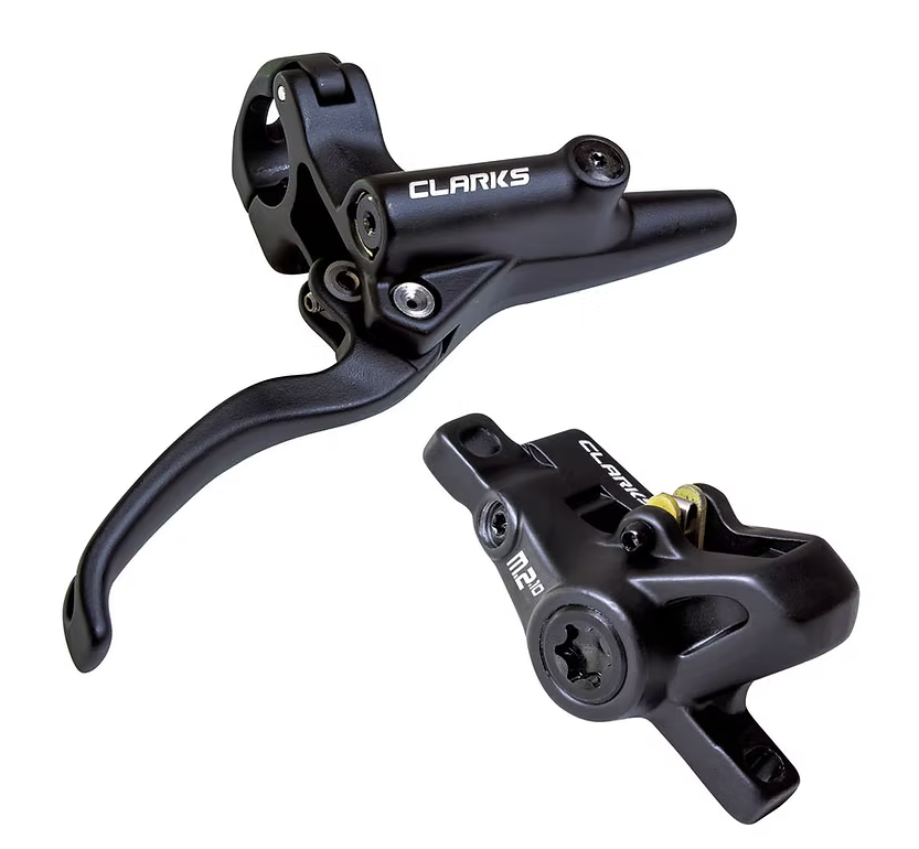 Shimano clarks m2 jeu de freins à disque hydrauliques avant + arrière 1000 1700 mm noir
