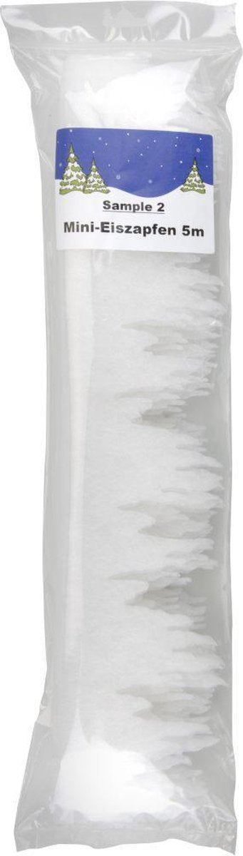 Guirlande de glaçons sans marque sans marque, décoration mini 5 mètres pour Noël et fêtes.