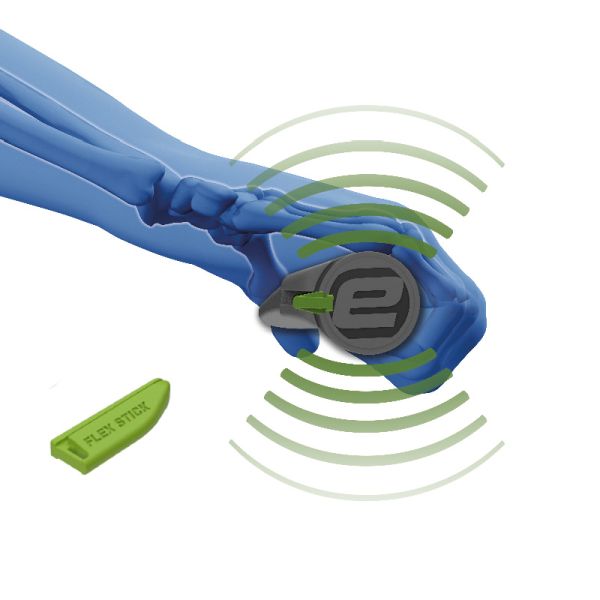 Ergotec poignées eg-active flex longues noires